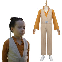 Kids Children TV Obi-Wan Kenobi -Leia Cosplay Costume Outfits Halloween Carnival Suit