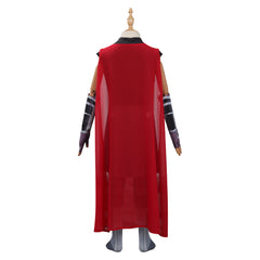 Kids Children Movie Thor: Love and Thunder Thor Cosplay Costume Jumpsuit Cloak Outfits Halloween Carnival Suit