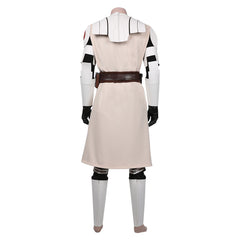 Movie The Clone Wars Coat Uniform Outfit Obi Wan Kenobi Halloween Carnival Suit Cosplay Costume