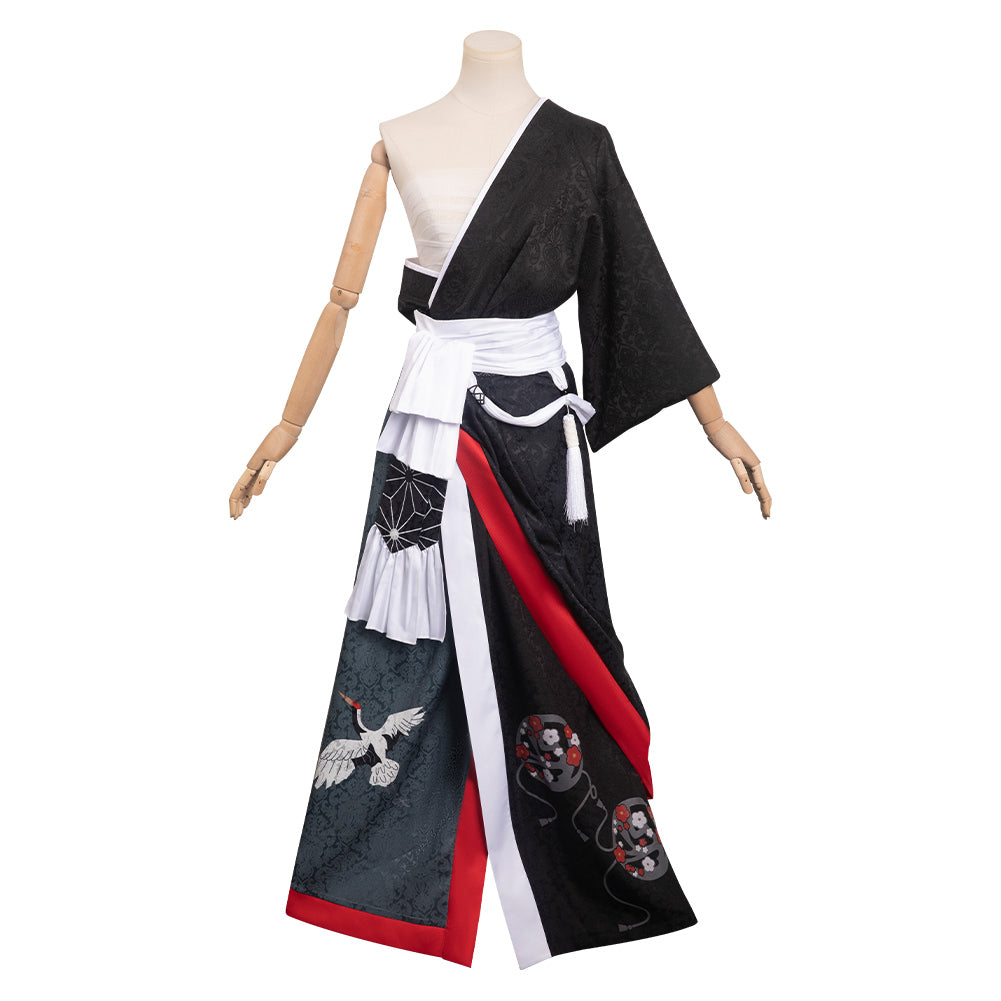 Game FFXIV Final Fantasy Yakaku Dogi Set Outfits Kimono Cosplay Costume Halloween Carnival Suit 