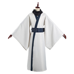 Anime Sukuna Ryoume White Kimono Outfit Cosplay Costume Halloween Carnival Suit