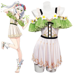 Genshin Impact Nahida ​Cosplay Costume Swimsuit Outfits Halloween Carnival Party Disguise Suit