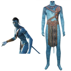 Kids Children Avatar:The Way of Water Jake Sully  Cosplay Costume Outfits Halloween Carnival Party Suit