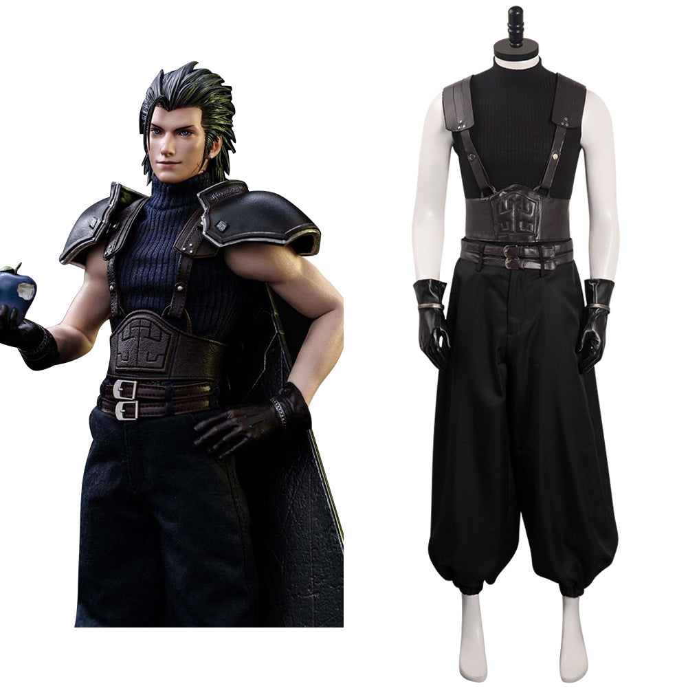 Crisis Core - Final Fantasy VII Reunion- Zack  Cosplay Costume Outfits Halloween Carnival Suit