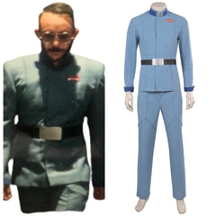 Dr. Pershing Cosplay Costume Halloween Carnival Party Disguise Suit The Mandalorian Season 3 Star Wars