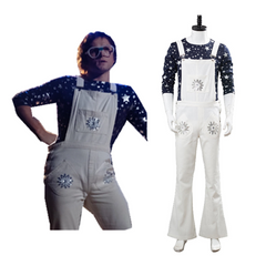 Movie Rocketman Elton John Cosplay Costume Halloween Carnival Suit