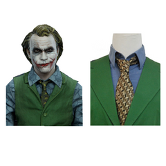 Movie The Batman Dark Knight Joker Costume Tie Halloween Carnival Suit