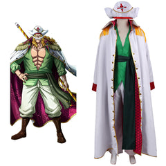 Anime One Piece Edward Newgate Codplay Costume Outfits Halloween Carnival Suit