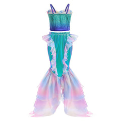 Kids The Little Mermaid Ariel Cosplay Costume Outfits Halloween Carnival Suit
