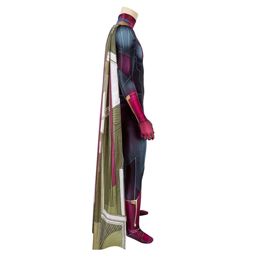 Marvel online Avengers: Vision Costume Cosplay