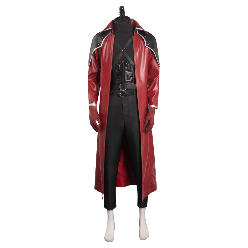 Game Final Fantasy VII Crisis Core Reunion- Genesis·Rhapsodos Cosplay Costume Outfits Halloween Carnival Suit