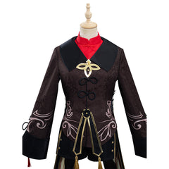 Game Genshin Impact Outfit HuTao Halloween Carnival Suit Cosplay Costume