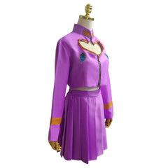 Anime Giorno Purple Cosplay Costume Outfits Halloween Carnival Suit