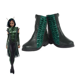 Movie Guardians of the Galaxy 2 Mantis Lorelei Outfit Cosplay shoes boots