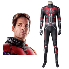Movie Ant-Man and the Wasp: Quantumania Scott Lang Cosplay Costume Jumpsuit Outfits Halloween Carnival Disguise Suit
