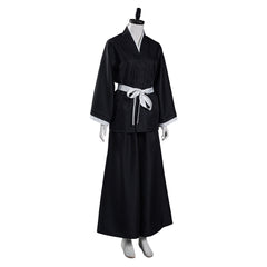 Anime Kuchiki Rukia Kimono Outfit Halloween Carnival Suit Cosplay Costume