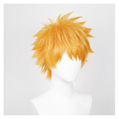 Bleach Kurosaki Ichigo Cosplay Wig Heat Resistant Synthetic Hair Carnival Halloween Party Props