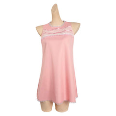 2023 Barbie Margot Robbie Barbie Sleepwear Dress Nightgown ​Outfits Cosplay Costume Halloween Carnival Suit