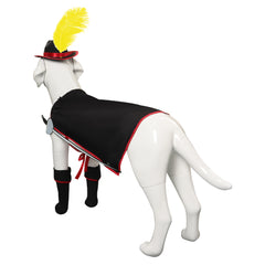 Puss in Boots: The Last Wish Pet Clothing Hat Cosplay Costume Wraps Halloween Carnival Party Disguise Suit 