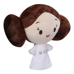 Leia Amidala Skywalker A New Hope Cosplay Plush Toys Cartoon Soft Stuffed Dolls Mascot Birthday Xmas Gift