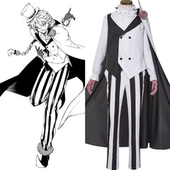 Anime Nikolai Gogol Cosplay Costume Halloween Carnival Party Suit