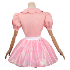 2023 Barbie Margot Robbie Barbie Pink​ Yarn ​TuTu Skirt Outfits ​Cosplay Costume Halloween Carnival Suit