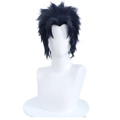 Anime Jotaro Black Cosplay Wig Hair Halloween Carnival Props