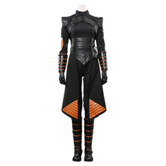 TV The Book Of Boba Fett The Mando Fennec Shand Black Outfits Halloween Cosplay Costume Suit