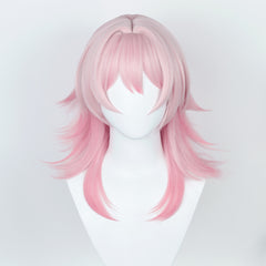 Game Honkai: Star Rail March 7th Cosplay Wig Heat Resistant Synthetic Hair Carnival Halloween Party Props