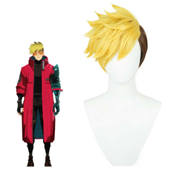 Anime Vash The Stampede Cosplay Wig Heat Resistant Synthetic Hair Carnival Halloween Props