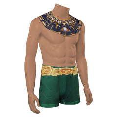 Black Panther: Wakanda Forever Namor Cosplay Costume Collar Cape Shorts Halloween Carnival Suit