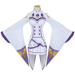 Re: Life In A Different World From Zero Emilia Cosplay Costume Outfits Halloween Carnival Party Suit