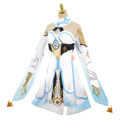 Genshin Impact Lumine Cosplay Costume Outfit Halloween Carnival Suit