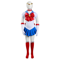 Kids Grils Anime Sailor Moon Tsukino Usagi Skirt Dress Outfit Cosplay Costume Halloween Carnival Suit