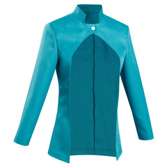 Jolyne Cujoh Blue Jacket Coat Cosplay Costume Halloween Carnival Suit