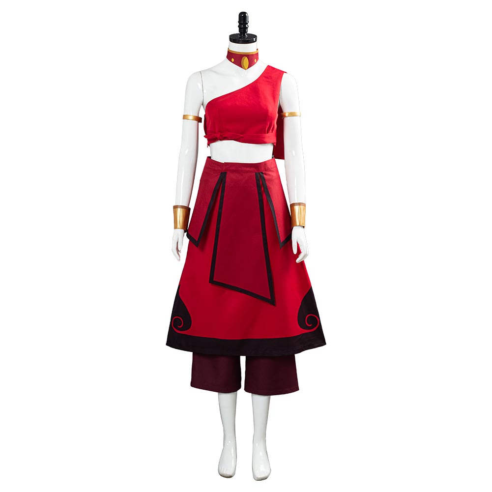 Anime Avatar: The Last Airbender Katara Women Dress Outfit Halloween Carnival Costume Cosplay Costume