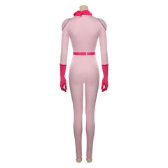 The Super Mario Bros. Movie-peach Cosplay Costume Jumpsuit Outfits Halloween Carnival Suit