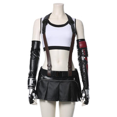 Final Fantasy VII Remake Tifa Lockhart Cosplay Costume Halloween Carnival Suit