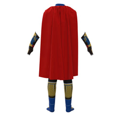 Kids Children Movie Thor: Love and Thunder Cosplay Costume Jumpsuit Cloak Outfits Halloween Carnival Suit