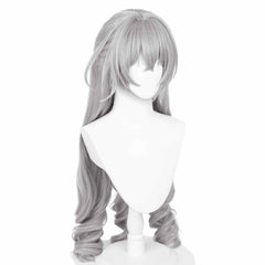 Honkai: Star Rail Bronya Cosplay Wig Heat Resistant Synthetic Hair Carnival Halloween Party Props