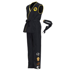 Cobra Kai Top Pants Outfit Halloween Carnival Suit Cosplay Costume Adult