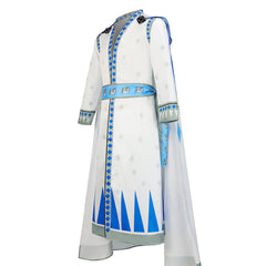 Movie Wish King White Robe Set Outfits Cosplay Costume Halloween Carnival Suit