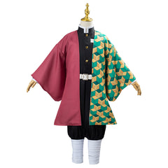 Kids Anime Uniform Outfit Giyuu Cosplay Costume for Kids Children 成功