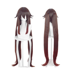 Game Genshin Impact Heat Resistant Synthetic Hair HuTao Carnival Halloween Party Props Cosplay Wig