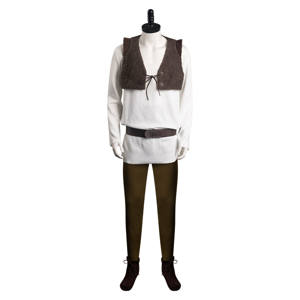 Shrek Forever After Cosplay Costume Shrek Mens Outfits Halloween Carnival Party Suit 