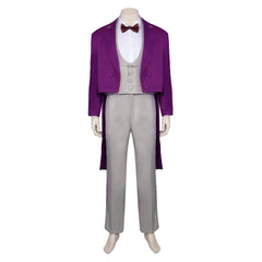 Movie The Grand Budapest Hotel Gustave Tuxedo ​Outfits Cosplay Costume Halloween Carnival Suit 