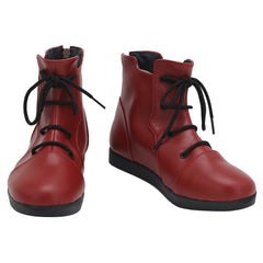 Anime Yuji Red Cosplay Shoes Boots Accessory Halloween Props 成功