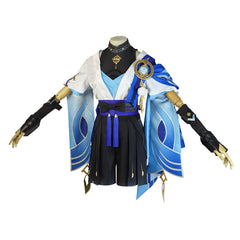 Game Genshin Impact Wanderer Cosplay Costume Outfits Halloween Carnival Suit