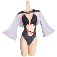 Cyberpunk Edgerunner-lucy Cosplay Costume Swimsuit Cloak Outfits Halloween Carnival Party Suit