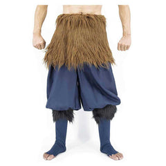 Adult Kids Hashibira Inosuke Cosplay Costume Outfits Halloween Carnival Suit